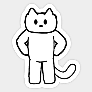 My "fantastic" cat. The Сlaim Sticker